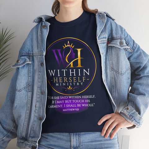 Customer Order – Sabrina J. – Within Herself Ministry Custom Shirt